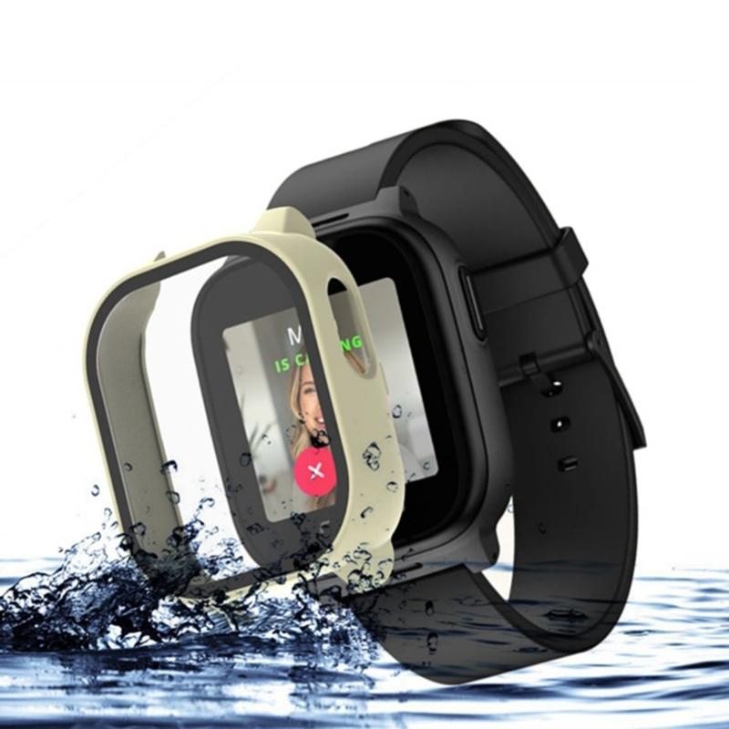 Capa À Prova de Estilhaços Resistente a Arranhões Para JrTrack 5 Película Protetora de Tela à Prova d'Água Manga com Moldura Vidro PC Capa Anti Poeira