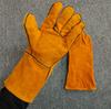 Schweißhandschuhe Hitzebeständige/Feuerfeste Handschuhe Langlebige Lederhandschuhe für BBQ, Ofen