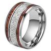 High-end Light Luxury Style Retro Cool Spider Steel Color Three-line Ring