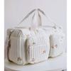 Little Bear Embroidered Mommy Bag Large Capacity Handbag  for Travel Outdoor