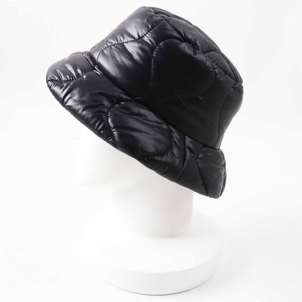 Excellent MIUMIU hat Logo embroidered black polyamide (nylon) Women S 5HC196 Used