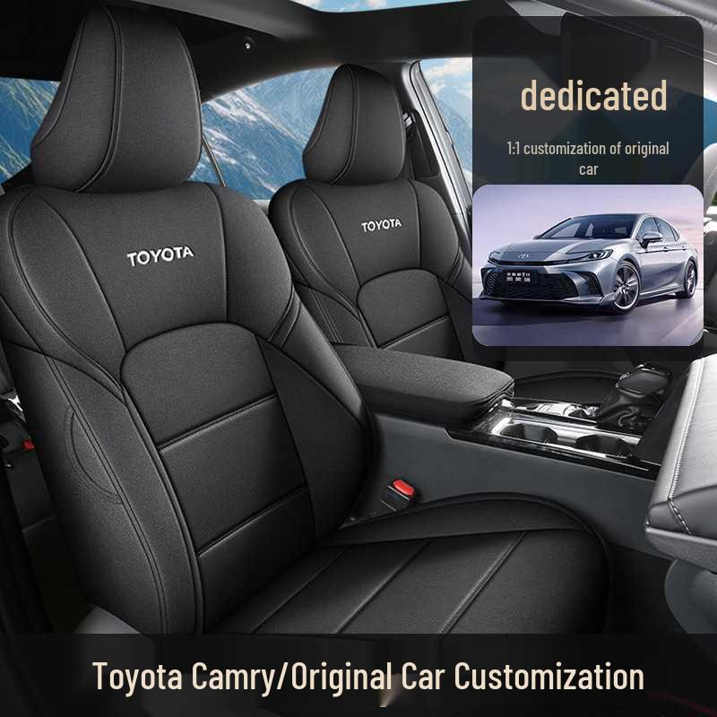 9th Gen All-Season Fabric Car Seat Covers for 2024 Toyota Camry, Full Coverage