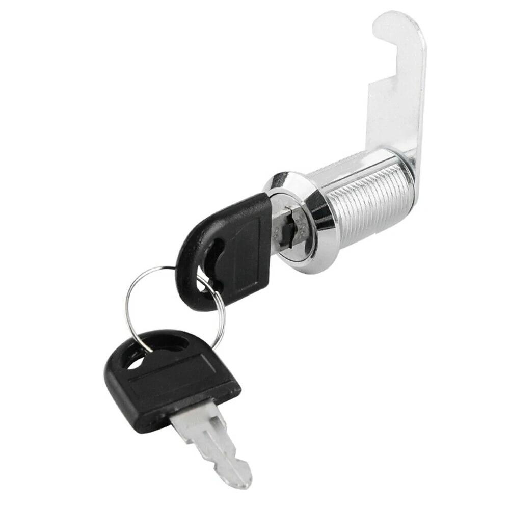 Serratura di Sicurezza in Metallo 16/20/25/30mm Cilindro per Armadietto, Cassetto, Serratura a Camma con Stessa Chiave, Chiave Diversa, Serratura di Sicurezza per Cassetta Postale, Cassetto