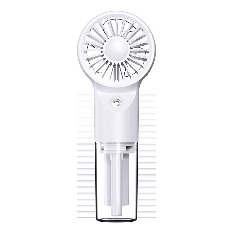 

L8 Portable Hydrating Mini Fan - Handheld Outdoor Cooling Device & Student Gift Hydrating Spray Fan білий