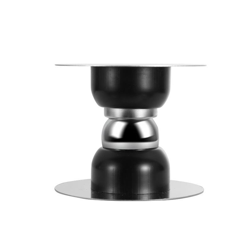 Magnetic Silicone Door Stopper: No-Drill, Anti-Collision Mini Stop for Wooden Bedroom Doors, Windproof Design.