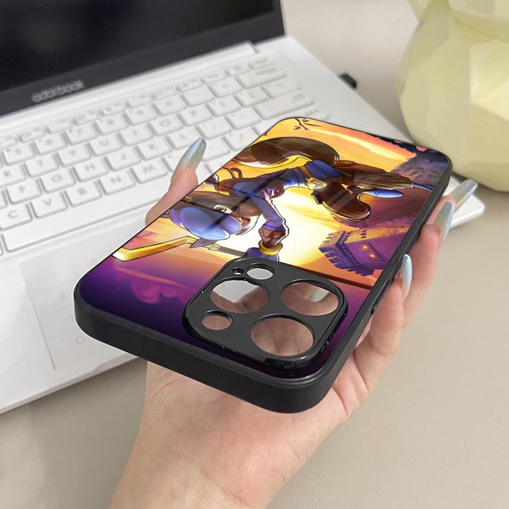 Phone Case Glass For Samsung Galaxy S26 S25 S23 S24 S21 S22 S20 Ultra Fe Plus A16 Cover Sly Cooper