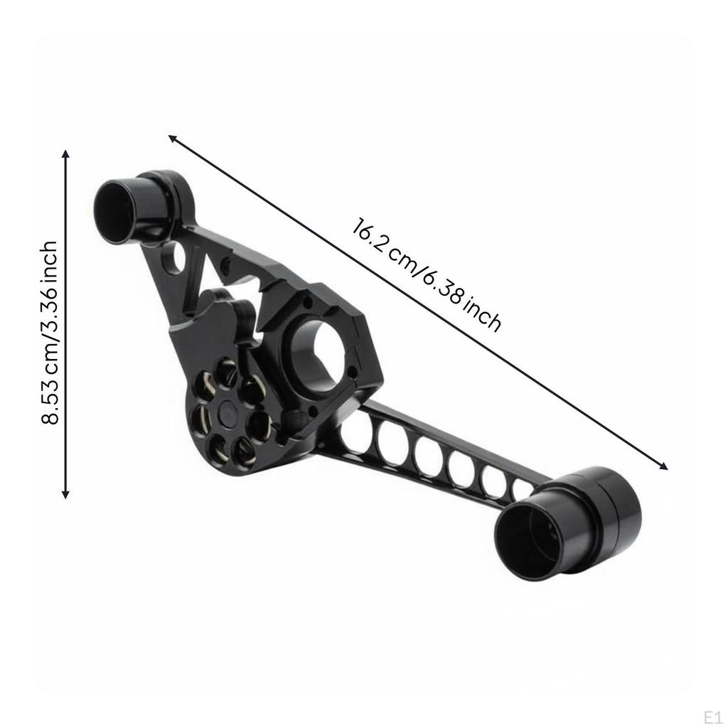 Folding Bike Chain Tensioner Guide Lightweight Black
