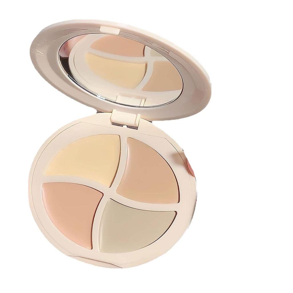 Four-Color Concealer Palette for Tattoos, Blemishes, Acne Scars, Contouring, and Dark Circles.