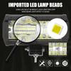 2pcs Car Work Light LED Light Bar Spot Flood Beam 12V 24V Universal For Truck Car SUV 4x4 Boat SUV ATV UTV Driving Headlight