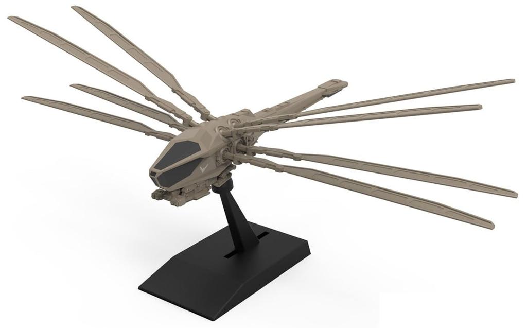 Monmodel Dune Atreides Ornithopter Plastic Model 95mm MMMS011 Non-Scale Kit, Approx. Long,