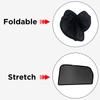 FEISHILINIYA Magnetic Rear Side Window Sunshades for Mazda CX5 (2017-2025) Polyester Privacy Curtains with Buckle for Side Passenger for CX-5