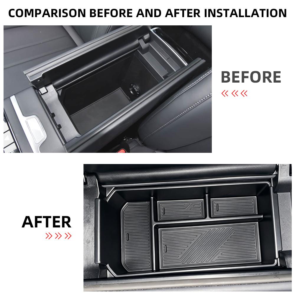 Car Armrest Storage Box for Jaecoo J7 PHEV 2025 2024 2023 Central Console Storage Tray Organizer Holder Plate Accessories