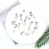 Art Candle Making Natural Card Pressed Flower Don't Forget Me Forget-Me-Not with Stem Dried Flowers