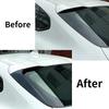 Car Rear Window Side Spoiler Canard For BMW X4 G02 -up Canard Splitter Stickers Auto Tail Side Wing Body Kit Car Accessories