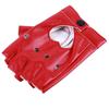 Leather Gloves Guantes Mujer For Women Girls Red Balck White Loving Heart Gloves For Women