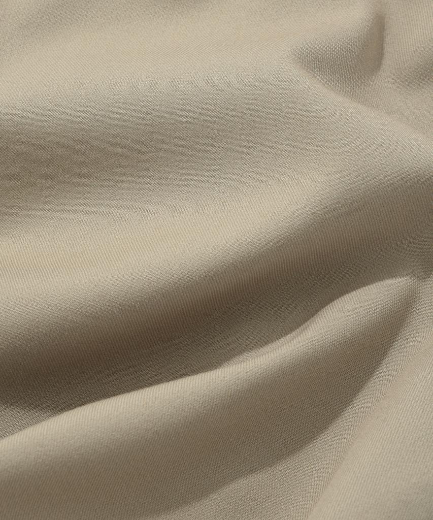 COVERNAT Slacks Fleece-Lined Slim Tapered Pants Beige