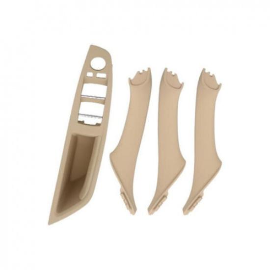 4X For BMW 5 Series F10 F11 F18 520 523 Car interior Door Handle ABS Part Trim