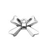 Pendants Bow With Crown Charms For Princess Themed Jewelry Making Alloy
