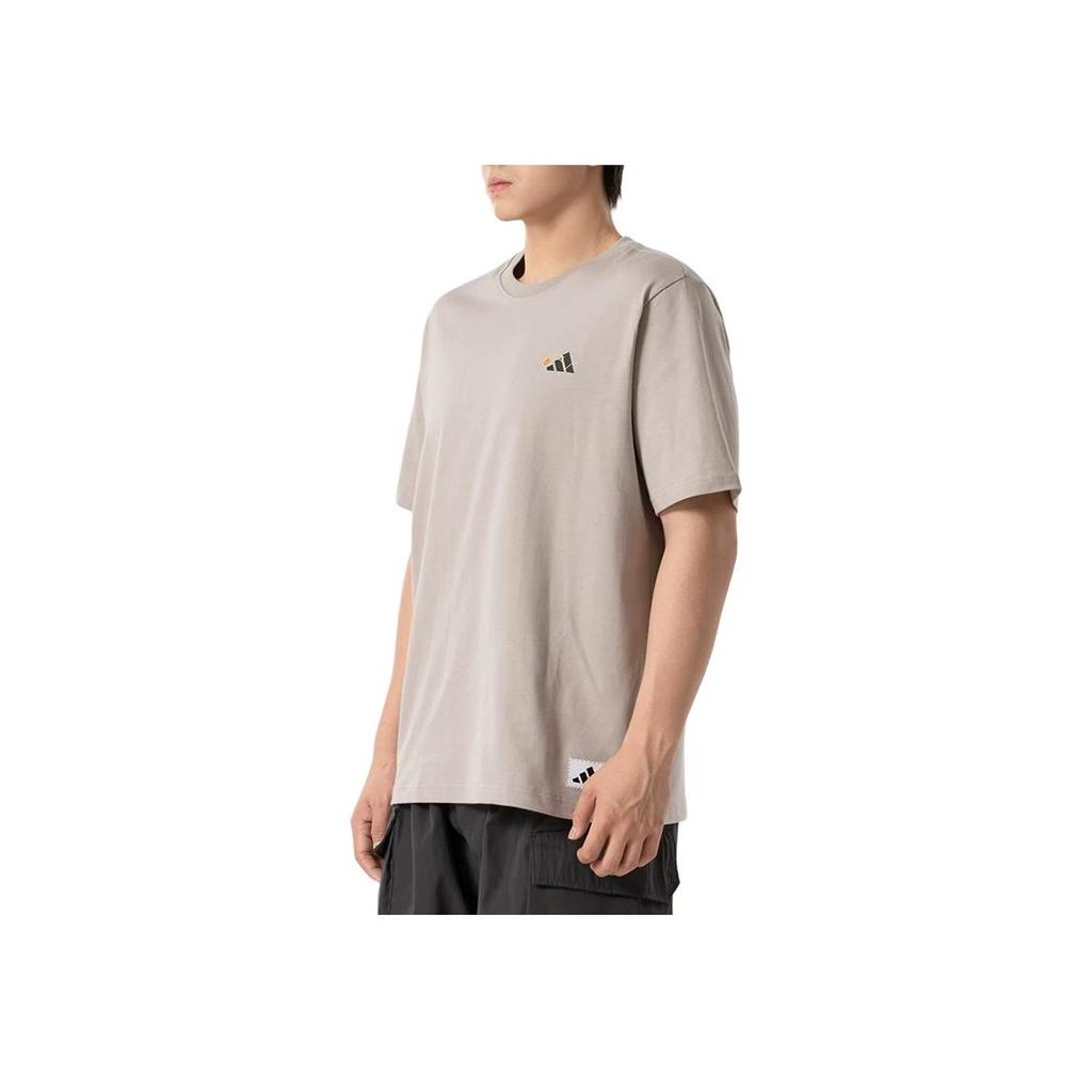 Adidas Logo Print Casual Short Sleeve T-Shirt Men Tops KC2867