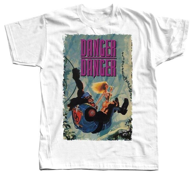 Danger Danger Screw It Album Cover Bang Bang White Men T-shirt BO1371 Unisex T-Shirt XXXXL