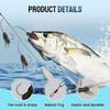 Bass Fly Fishing Lures Multi-Hook Fly Fishing Bait Anti-Rust Angling Gear With Throwing Aids For Trout Perch Pike Bass Beginners