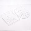 1 Set Mini Security Camera Baby Monitor Small Items Storage Support Holder Stand Acrylic Wall Mount Floating Shelf
