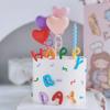 1 Set Happy Birthday Cake Topper Colorful Letters Insert For Cupcake Dessert Decoration Kids Birthday Party Decor Baking Tools