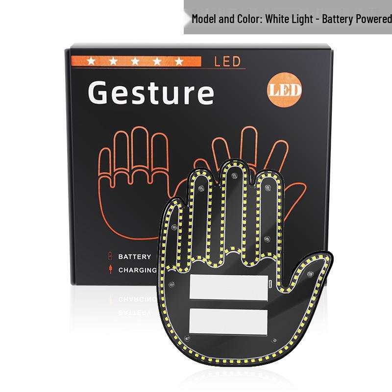 Multi-Functional Car Gesture Warning Light