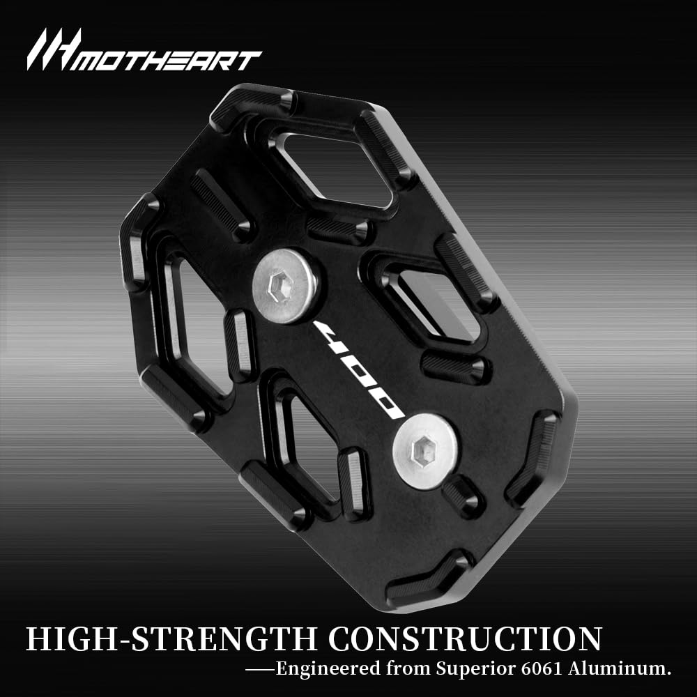 MotHeart Motorcycle Brake Pedal Extensions for CB400X 2021 CBR 400R 2019-2021 Improved Comfort and