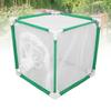 Cube Butterflies Cage with Sleeve Door Portable Butterflies Habitat Cage for Indoor Outdoor Activiti