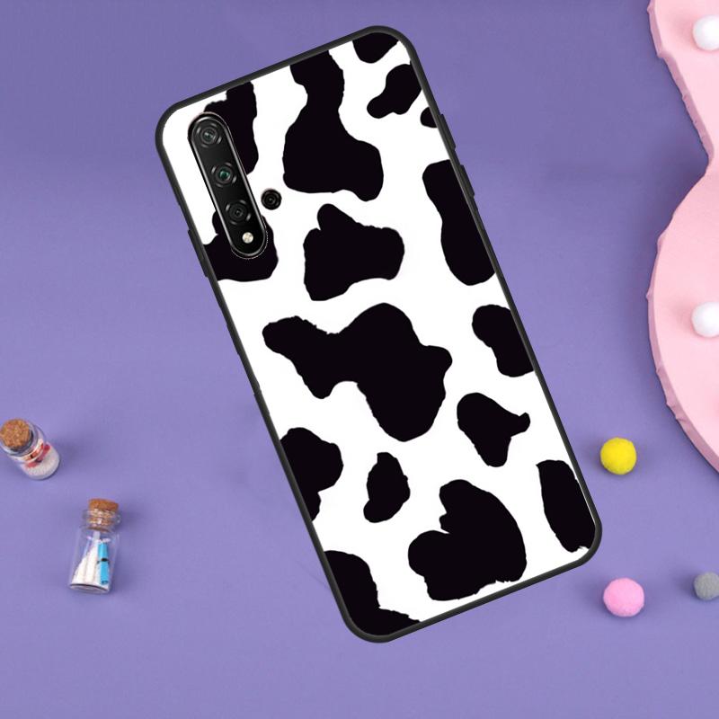 Cow Print For Huawei Nova 11i 12i 8i 7i 3i 9 10 SE Y60 Y61 Y70 Y72 Y73 Y90 Y91 P20 P30 P40 Lite Case