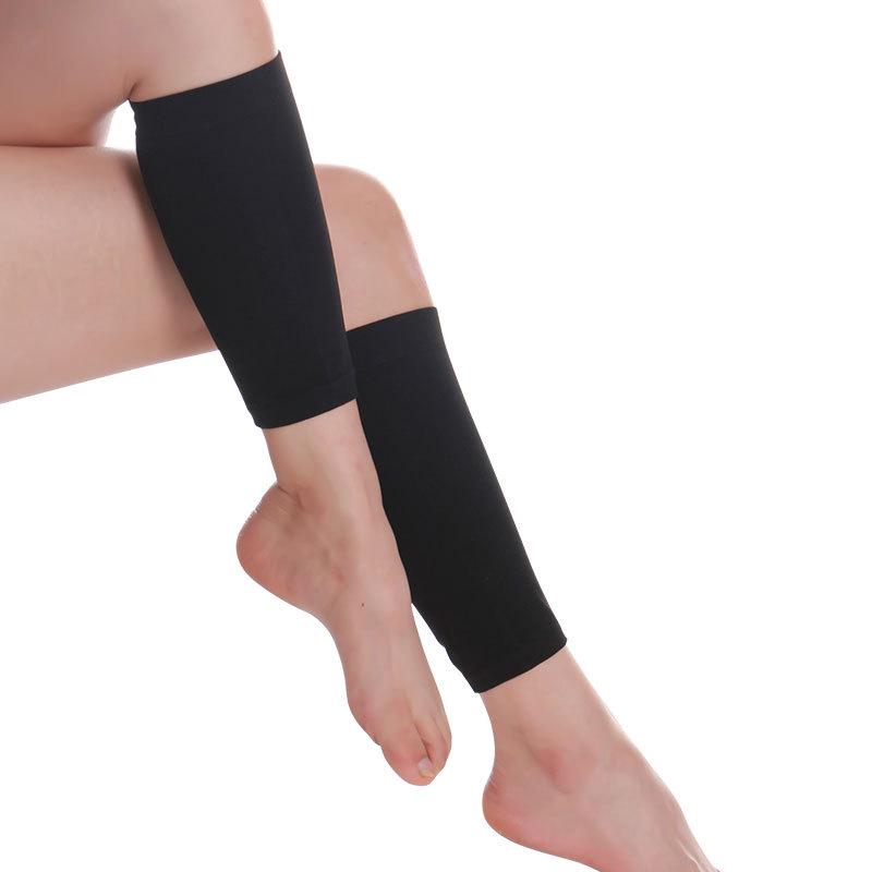 Unisex Cotton Style Breathable Leg Warmers: Thin, Elastic, All-Season Calf Protection for Sports