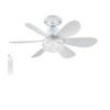 3 Gears Stepless Dimming Ceiling Fan Light 2 in 1 Electric Cordless Fan Ceiling Lamp  Living Room