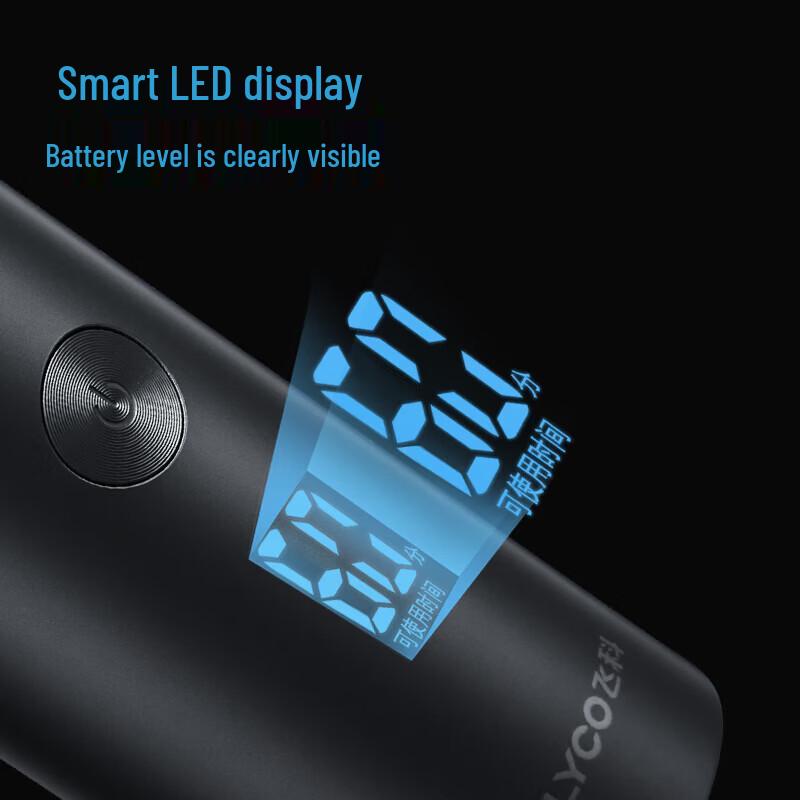 Flyco FS966 Smart Sensor Wet/Dry Electric Shaver CN Plug (adapter Included)