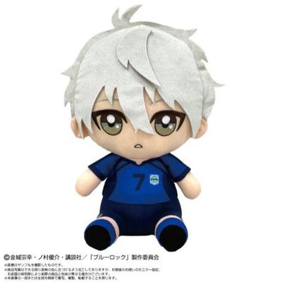 Blue Lock Nagi Seishiro Chibi Peluş Oyuncak BÜYÜK İç Mekan Futbol