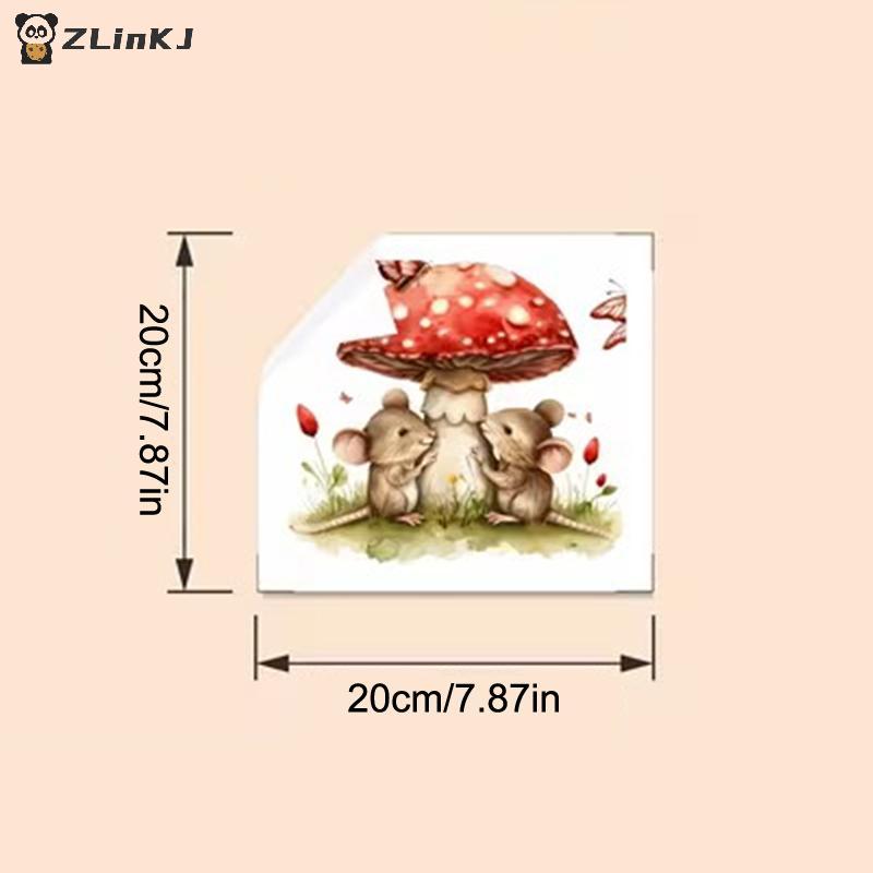 Glow In The Dark Toilet Stickers Cartoon Frog Penguin Design Removable Waterproof Bathroom Wall Sticker Home Decor