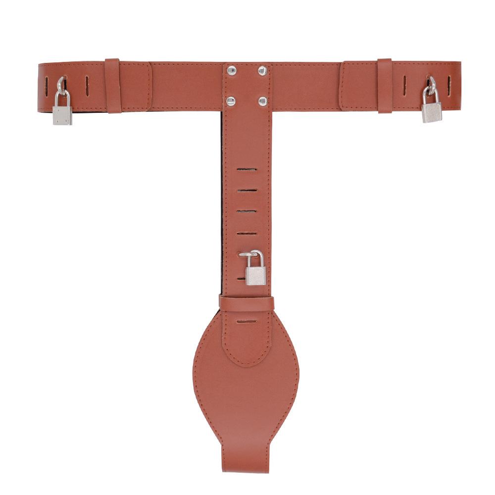 Women's Chastity Belt with Lock - Genital Training Toy for Couples