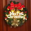 New LED Christmas Merry Design Flower Ring Tree Decoration Room Layout Colorful Lights Window Display Indoor Outdoor Gardens