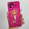 For Tecno Pova 7 Pro Ultra 5G Case Luxury Crown Letter Silicone Soft Phone Case For Tecno Pova7 Pro Ultra Shockproof Back Covers