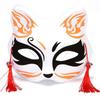 Children's Cute Fox Mask: Half-Cat Face Cosplay Costume for Fun and Safe Performances