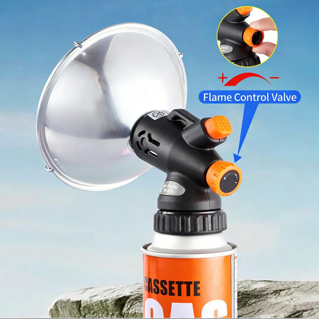 Chauffage d'extérieur, Chauffage à gaz radiant sans fil monté sur le dessus, Convient pour les patios, le camping, la pêche et les garages.