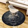 1pc Office Carpet Chair Mats Night Owl Perfect for Decorating Office Chairs, Living Rooms, Or Bedrooms.YDT222
