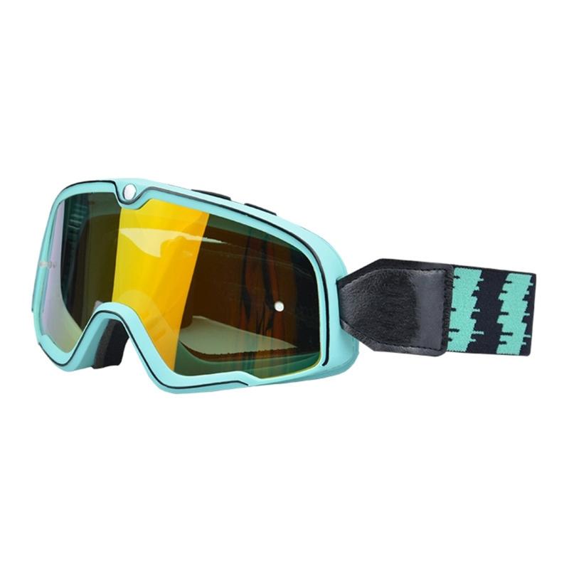 Motorbike Goggles Adult Motorcycle Biker Glasses for the Men Women Motorbike Helmet Sunglasses Vintage for Outdoor Glasses