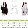 LIYURLTA UV Protection from Air Long Large LIY29 Women's Cardigan, Hoodie, Sheer, Protection, Rashguard, Sunscreen, Jacket, Conditioning, Thin,