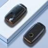 Silicon Carbon Fiber Car Key Cover Case For Volkswagen Vw Golf Bora Jetta Polo Passat B5 B6 Skoda Octavia A5 Fabia Seat Ibiza