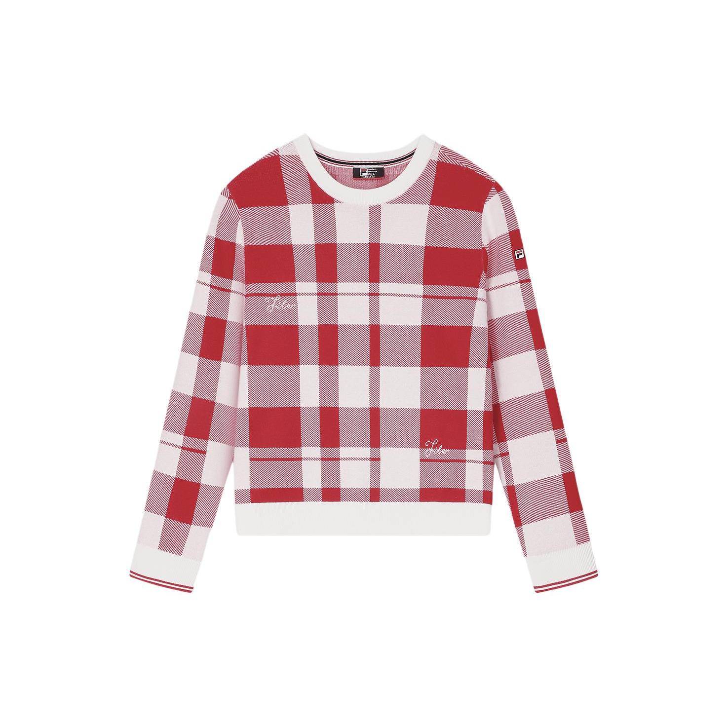 

New FILA Knitwear Women s Light Berry Red F11W411412F-RD S