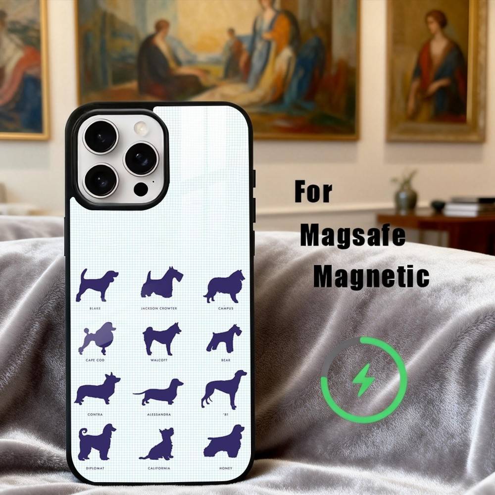 V-Vampire W-Weekend Band Phone Case For iPhone17,16,15,14,13,12,11 Plus,Pro Max Magnetic For Magsafe Wireless Charging