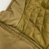 ALPHA INDUSTRIES 849-38919372 Brown quilted hooded jacket Jacket M BrownUsed