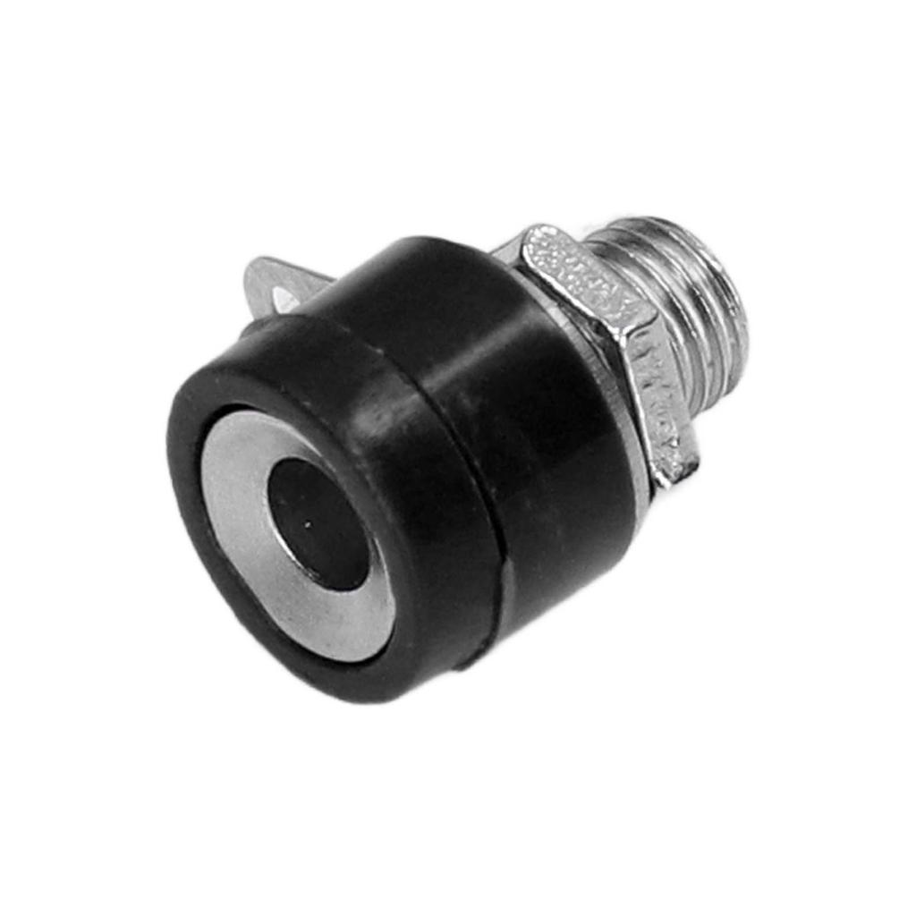 100 Stück 4mm Bananenstecker Buchse Klemmenanschluss Kreuzverbinder Stecker Buchse Klemmenanschlüsse Schwarz