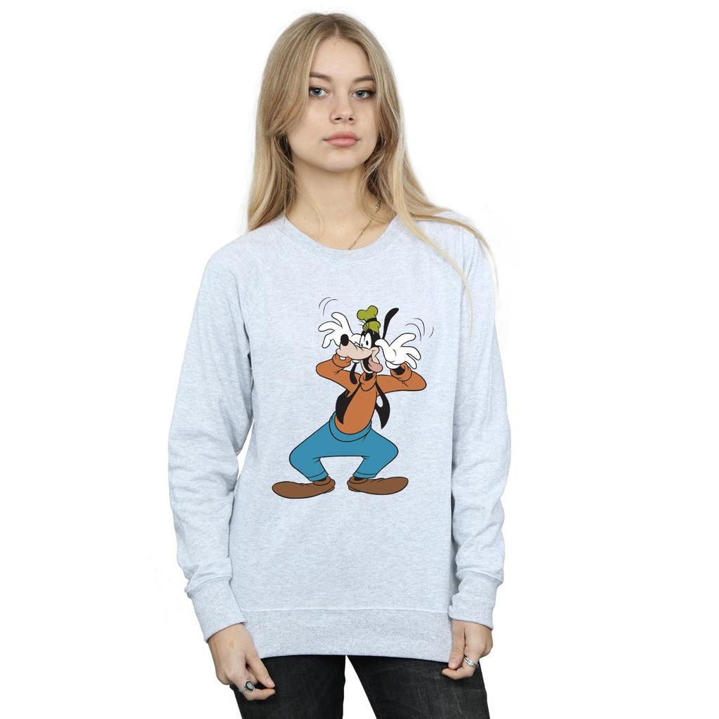 Disney Womens/Ladies Crazy Goofy Sweatshirt